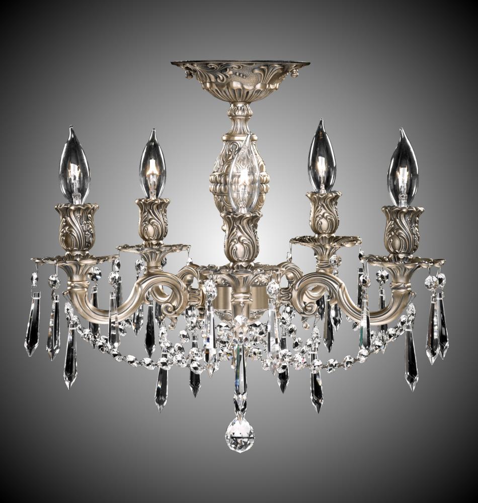 Five Light Flush Mount